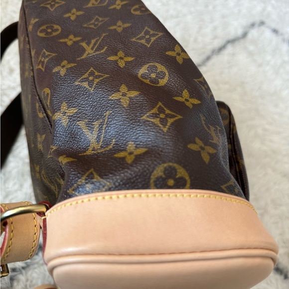 Louis Vuitton Montsouris GM with BRAND NEW VACHETTA - Picture 6 of 15